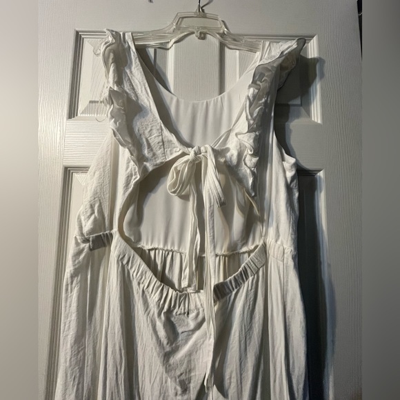 CeCe Women’s Sleeveless ruffle maxi dress Sz XL - Picture 6 of 9